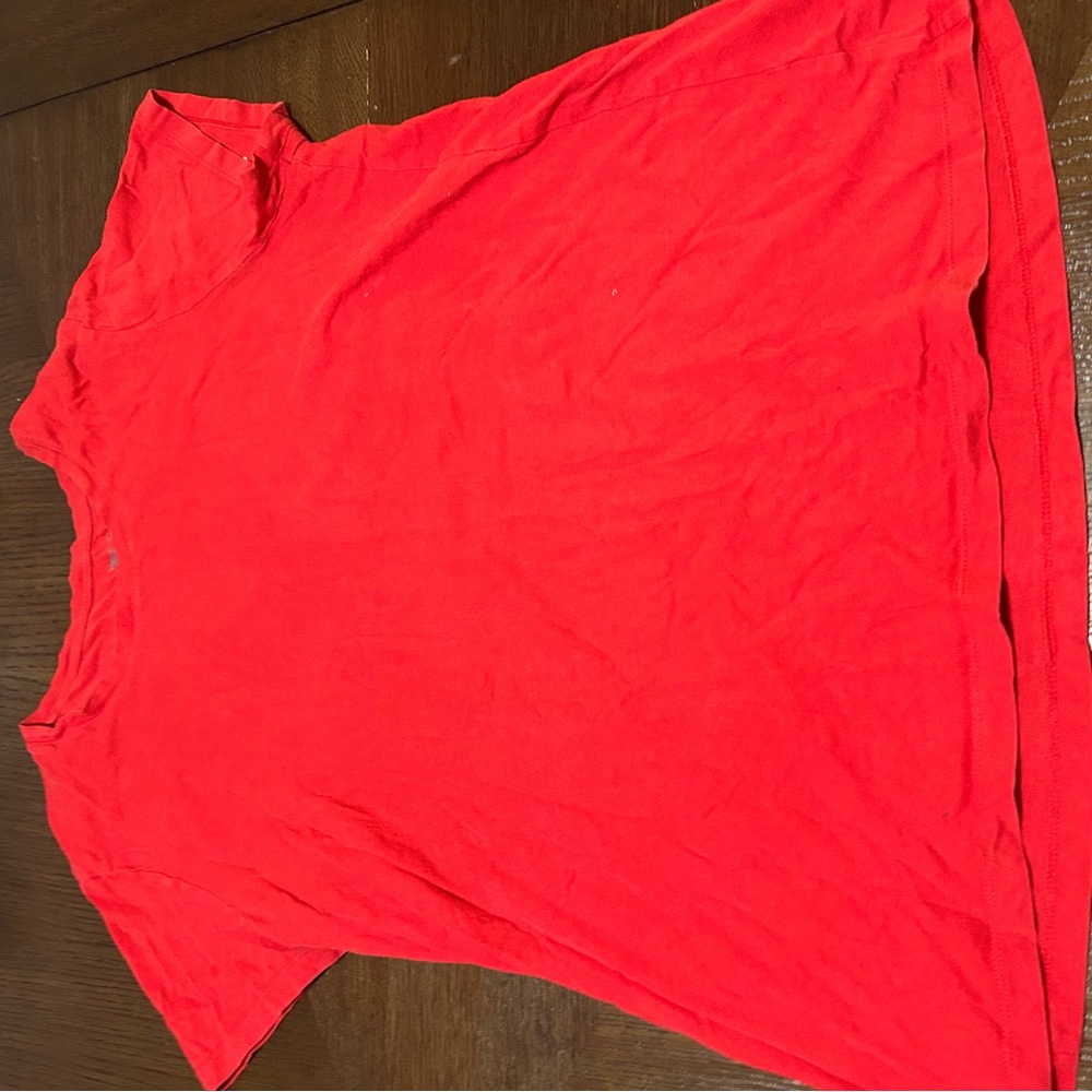 Red shirt